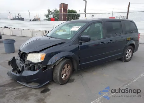 2013 Dodge Grand Caravan Sxt from USA, damaged, VIN 2C4RDGCG9DR669294